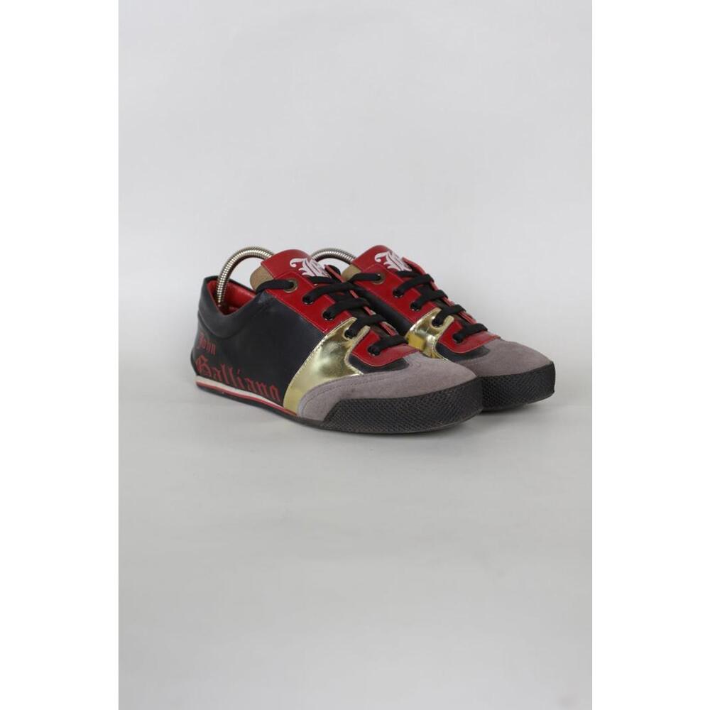 00's John Galliano Rodolf Nero Low-Top Sneakers